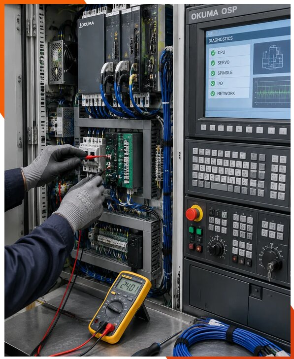 Ремонт систем ЧПУ Okuma OSP в Рузаевке